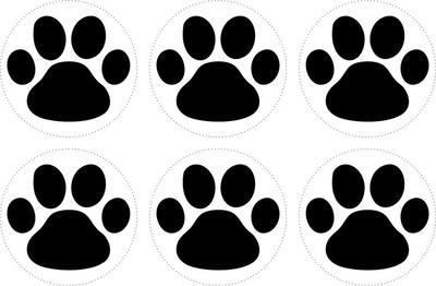 Stickers Pattes De Chien Ou Chat En Vinyl Autocollant - Un Grand Marché - Foto 4