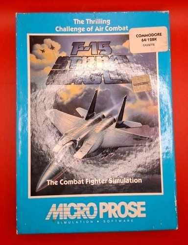 F-15 Strike Eagle - Commodore 64 C64 - Complete  - Imagen 1 de 4