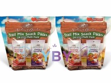 2 Packs Nature's Garden Trail Mix Snack Packs 1.2oz., 24pk 28.8 oz Each Pack