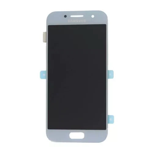 DISPLAY TOUCH SCREEN per SAMSUNG GALAXY A3 2017 SM-A320 SCHERMO VETRO BLU - Foto 1 di 1
