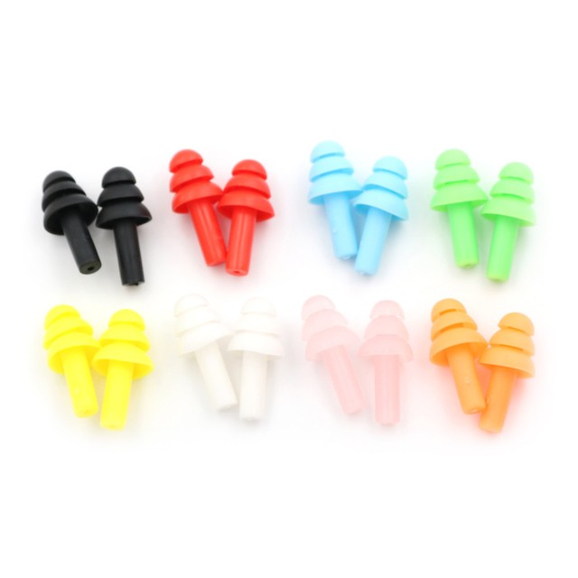 20Pcs Silicone Ear Plugs Anti Noise Earplugs Comfortable For Study