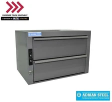 Adrian Steel 19, 2-Drawer Unit w/ Lock