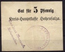 [14075] - WYSOKA SÓL AWARYJNA (dziś: Inowrocław), powiat, 5 Pf, o. D. (1914). Die