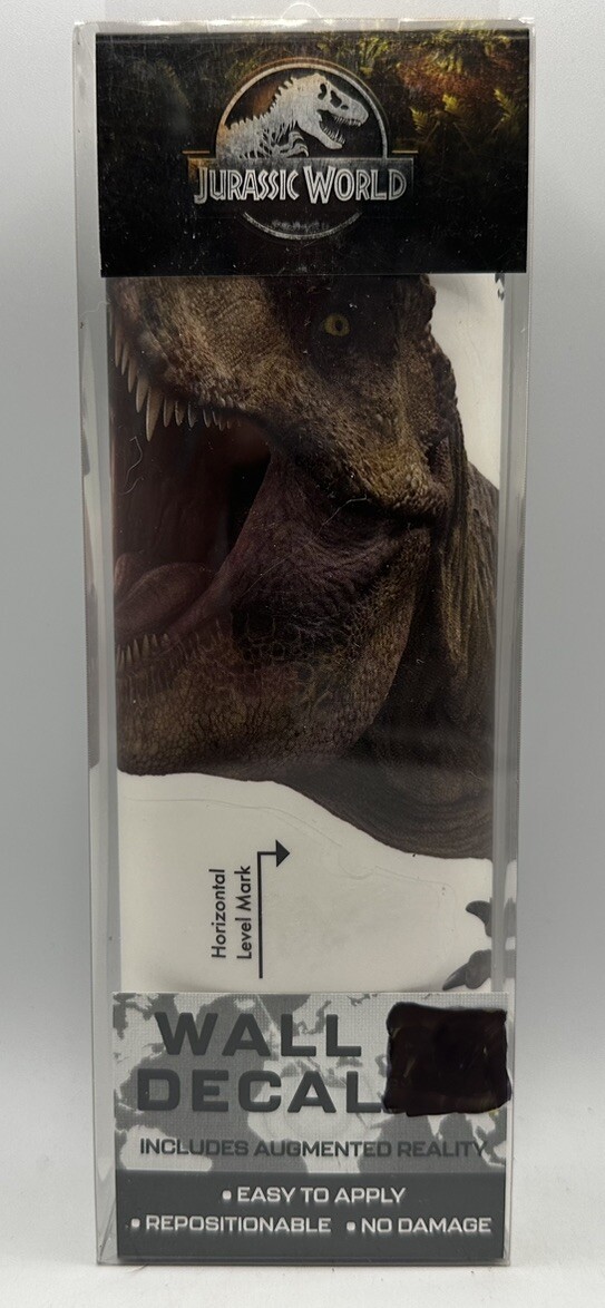 Jurassic World Wall Decal 20”x 14” Easy To Apply Repositionable No Damage