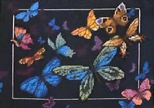 DIMENSIONS Gold Collection Petites EXOTIC BUTTERFLIES Counted Cross Stitch Kit