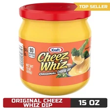 Kraft Cheez Whiz Original Cheese Dip, 15 oz