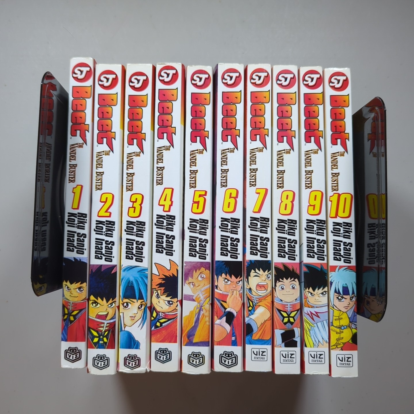 Beet The Vandel Buster 1-10 Manga Inglés VIZ