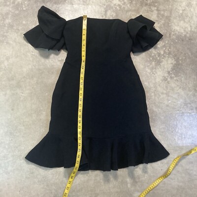 Rachel Zoe Dress Womens 0 Black Tracy Para Mujer Off