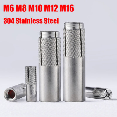 M6 M8 M10 M12 M16 Drop In Anchor Masonry Brick Concrete Sleeve Anchors Metric