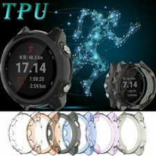 1 TPU Clear Case Smart Watch Protector Cover Shell for Garmin Forerunner245M/245