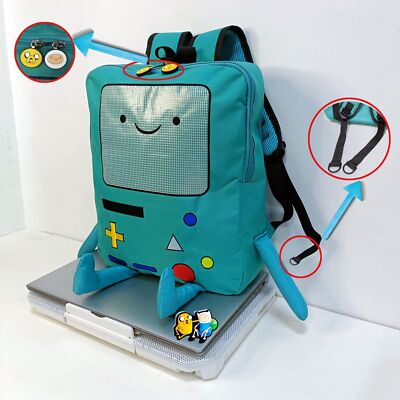 Bimo Backpack Backpack Bmo Mochila BMO Merch Single Shoulde