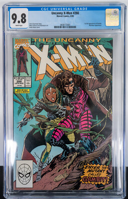 Uncanny X-Men #266 CGC 9.8 1st Full Appearance of Gambit Marvel 1990