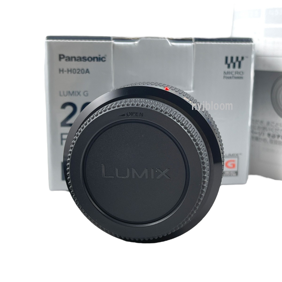 New Panasonic LUMIX G 20mm f/1.7 II ASPH. Lens BLACK [H-H020A