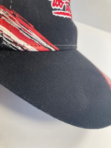 NASCAR Darlington Cappello Berretto a Strisce Nero Twill Regolabile "Too Tough to Dome" - Foto 4 di 16