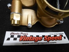 Vintage Speed Holley Ford 94 Fuel Inlet Repair Fitting Hot Rod Tri Power