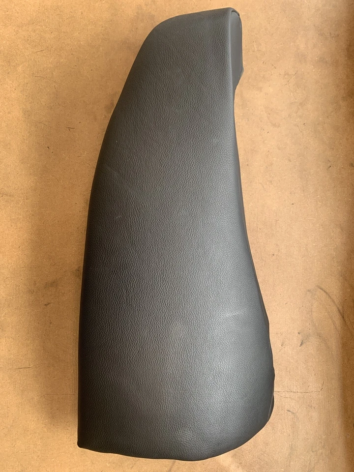 BMW 328xi 328i 335xi 2007-2008 cojín asiento trasero derecho cuero negro Foto 2 de 4