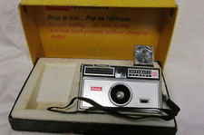 Vintage 1960  s Kodak 104 Instamatic Film Camera w/ Unused Cube and Box