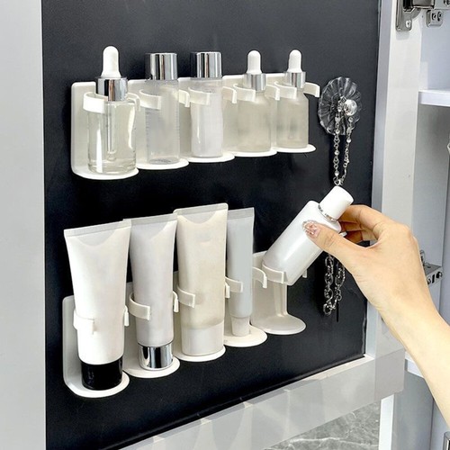 2 Pcs Wall-mounted Storage Rack Toothbrush Holder Bathroom Holders - Picture 12 of 12