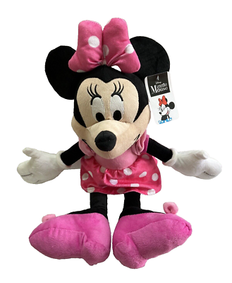 DISNEY MINNIE MOUSE PLUSH PILLOW BUDDY NEW WITH TAGS