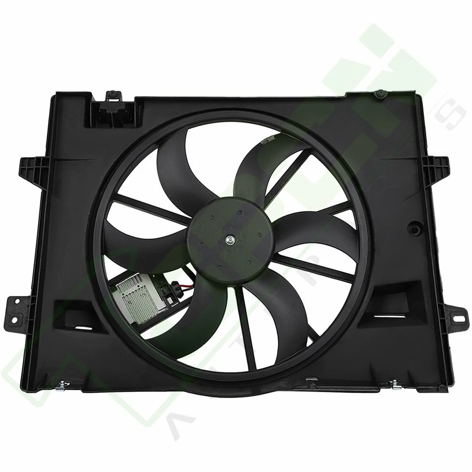 Radiator Cooling Fan Assembly For 2006 2007 2008 2009-2011 Ford Crown Victoria - Image 2 of 4