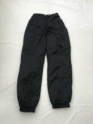 Vintage 80er Jahre Damen Rodeo schwarz Skihose Taille 26'' #354 - ideal Kostüm