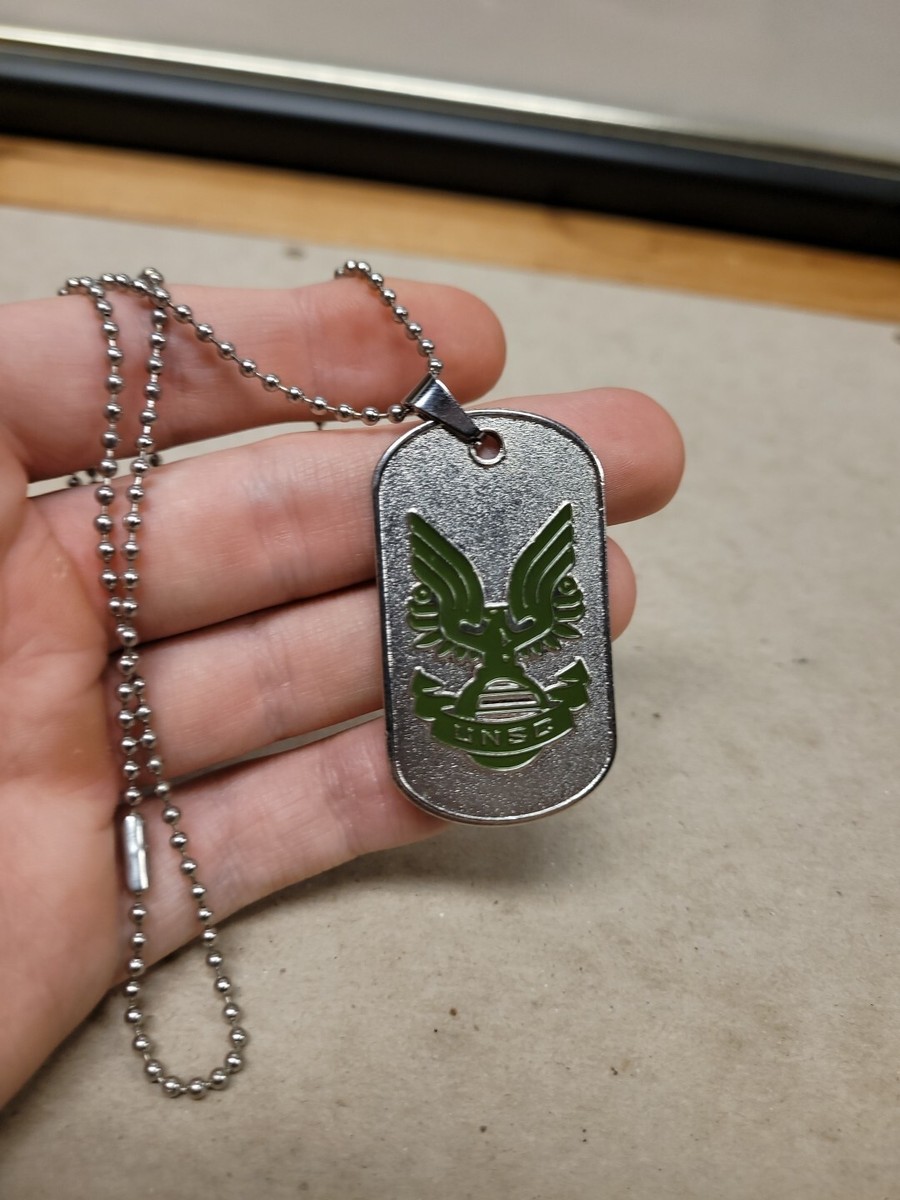Halo Infinite UNSC Dog Tag Exclusive Neat Tag | eBay