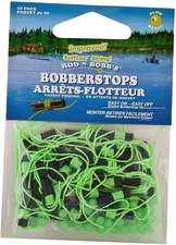 ROD N BOBBS Bobber Stops and Beads (Pack of 40), Chartreuse