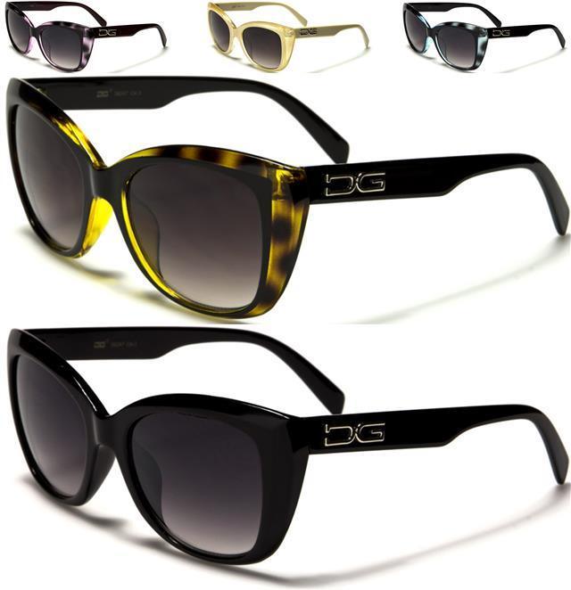 Retro Cat Eye Sunglasses for Women Large Frame Designer UV400 Luxury Fashion-image