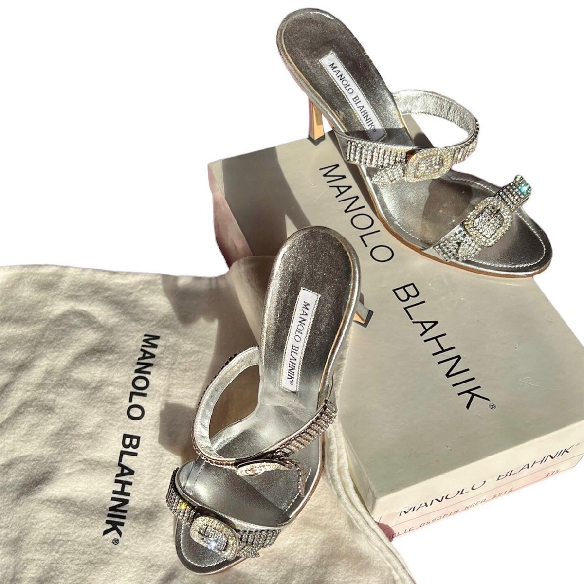 【交渉中】アパルトモン　MANOLO BLAHNIK ミュール MANOLO BLAHNIK ミュール 新品 アパルトモン マノロブラニク