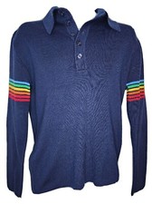 Vintage 70s Meister Wool Blend Longsleeve Shirt Size Medium