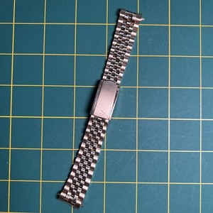 Authentic VINTAGE 18MM SAILOR BEADS OF RICE GOLD PLATED WATCH BRACELET / BAND