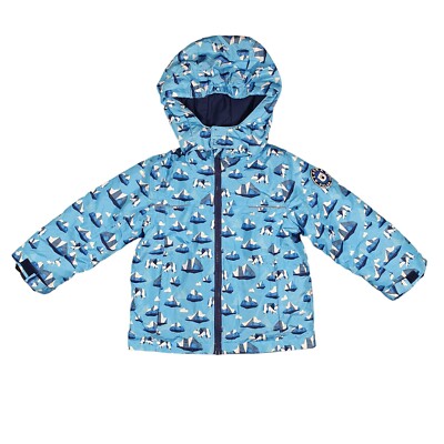 Schneejacke - Jungen/Mädchen - Gr. 86/92 - Active Touch Kids - Blau mit Aufdruck