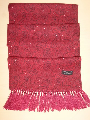 Vintage TOOTAL Scarf Cravat Dapper Mod Indie Scooter Goodwood Ascot Race Retro 1 - Picture 3 of 8