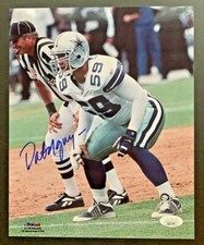 Dat Nguyen Dallas Cowboys Texas A&M Autographed 8x10 Signed Photo JSA COA