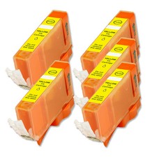 5 YELLOW Ink Cartridge for Canon Printer CLI-221Y MP560 MP620 MP640 iP4700