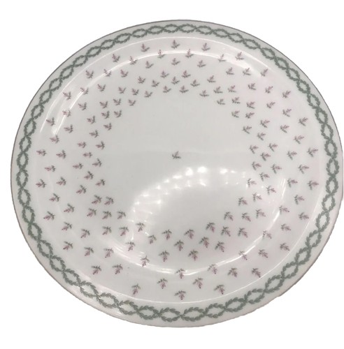 Mintons R Briggs Boston Pink Roses 11” Plate Rose Buds England Cottagecore