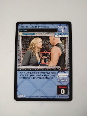 Billion Dollar Princess Throwback - Great American Bash - WWE Raw Deal CCG NM