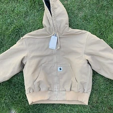 Carhartt WIP Women’s OG Active Jacket 1032238 | Rinsed Peanut — Size Small