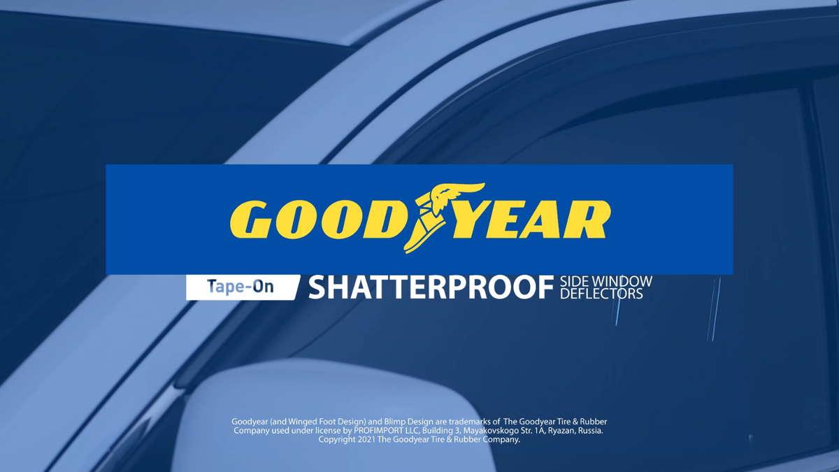 Goodyear Windabweiser Für Lexus NX 2022-2025 - 4-teiliges Set Für Bessere Belüftung Und Regenschutz