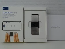 AliveCor KardiaMobile Personal EKG ECG 1-Lead Monitor Black Used AC-009-UA-C