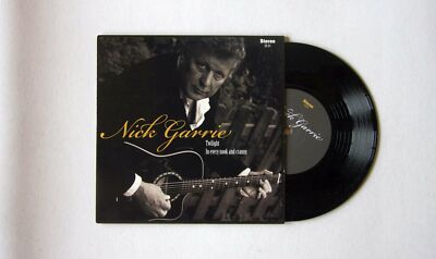 Nick Garrie Twilight UK 2008 7in Single + PR-Insert