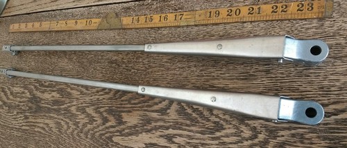 TRICO WIPER ARMS FORD A SERIES TRANSIT PARCELS VAN STAINLESS STEEL 1968-77 - Picture 2 of 5