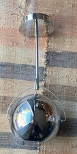 Chrome pendant hanging dome light - MCM