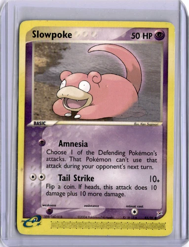 Slowpoke 45/95 Team Magma vs Team Aqua Regular