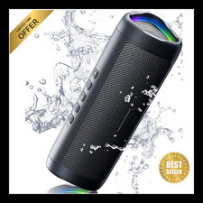 Bluetooth Speaker with HD Sound, Portable Wireless, IPX5 Waterproof, up to 20H