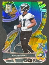 2022 Panini Spectra Nakobe Dean #188 Neon Universal Rookie RC /10 Die Cut