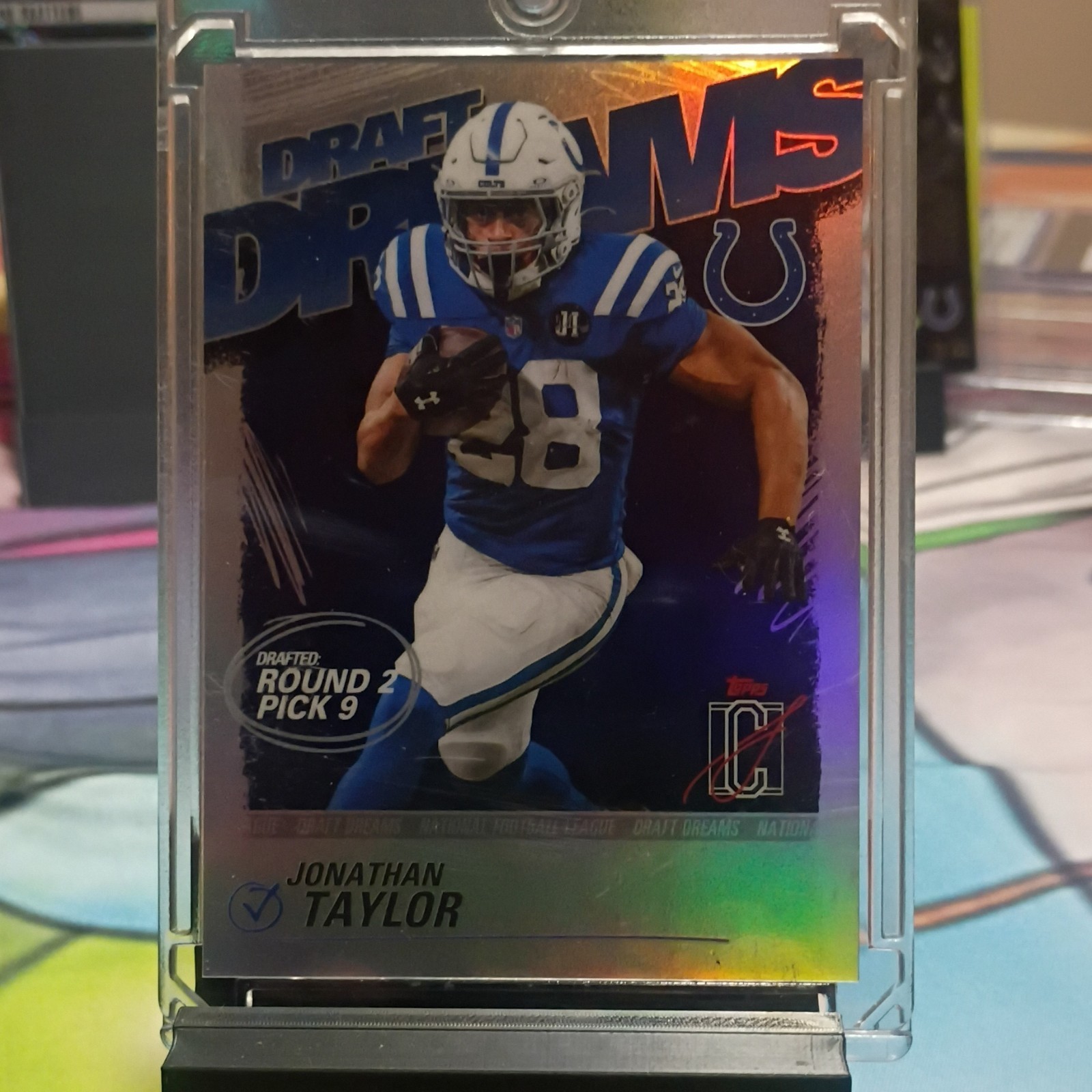 Topps 2025 Signature Class Draft Dreams Jonathan Taylor Case Hit!!