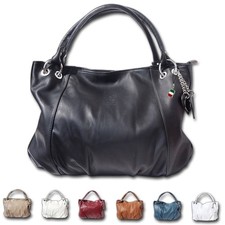 Borsa Hobo Florence In Vera Pelle Per Donna A Scelta Di Colore OTF128X