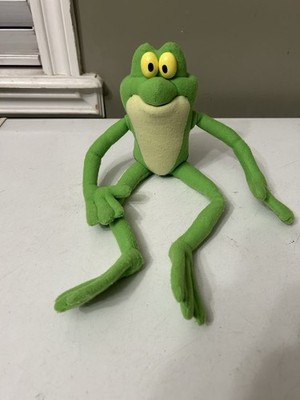The Swan Princess Jean Bob Frog Plush 13'' Tyco Vintage Movie Collectible 1994