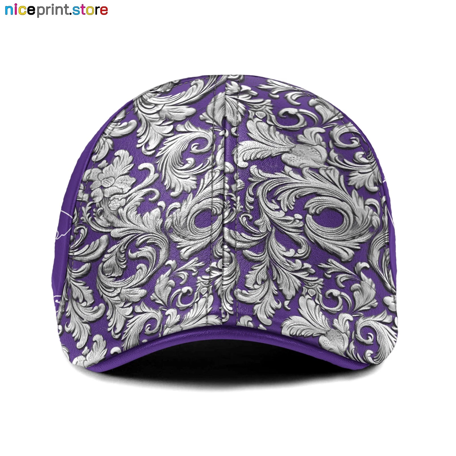 Kansas State Team Wildcats Ivy Cap NCAA 6pannel Hat NCAA Flat Cap